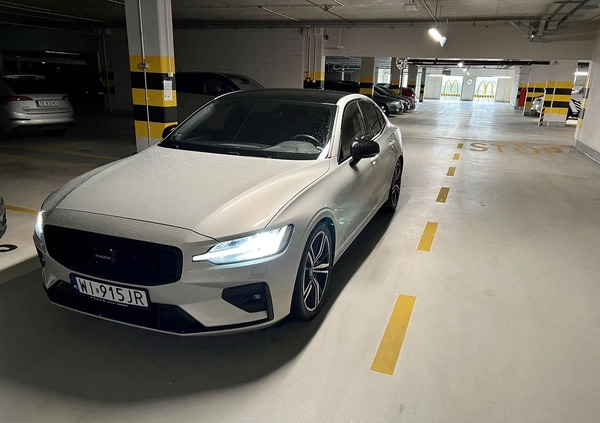 Volvo S60 cena 145000 przebieg: 77000, rok produkcji 2019 z Warszawa małe 277